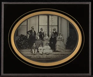 Membres de la famille Eynard et amis